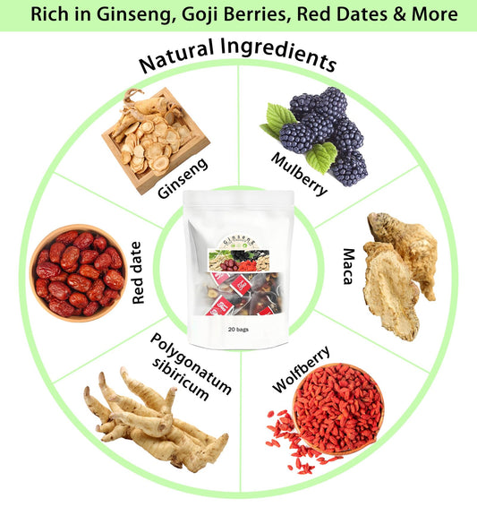 Beneficios del Té de Eucalipto y Tomillo para la Salud - Ginseng Seven Treasures Kidney Tea