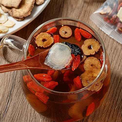 Kidney tea formula Ginseng Six Treasure Tea, Pure Chinese Herbal Medicine Ginseng Five Treasures Tea, Men’s Herbal Tea (1PC)