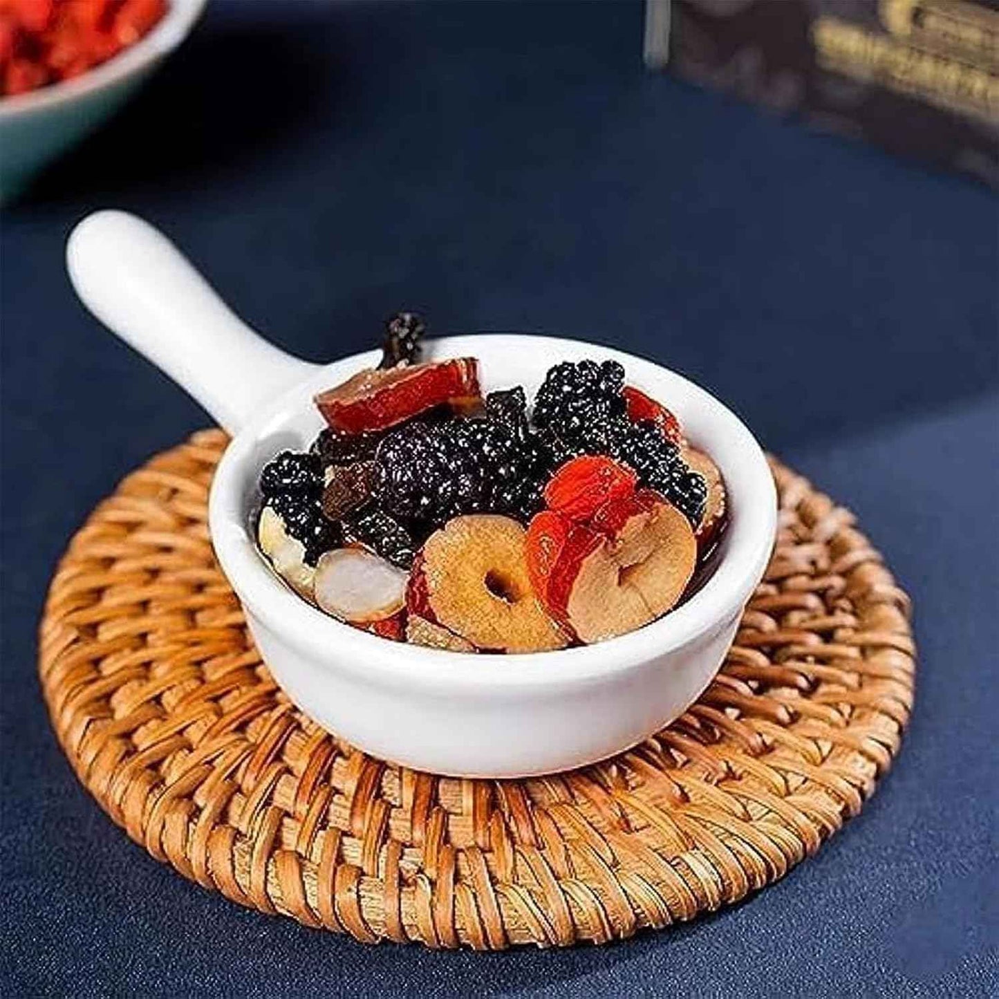 Ginseng Five Treasures Tea Kidney Tea - Kidney Cleanse Ginseng Six Treasures Teas, 6 Precious Ingredients Red Date Wolfberry Mulberry Natural Organic Detox Teabag for Women & Men (1 Bag(20 Teabag))