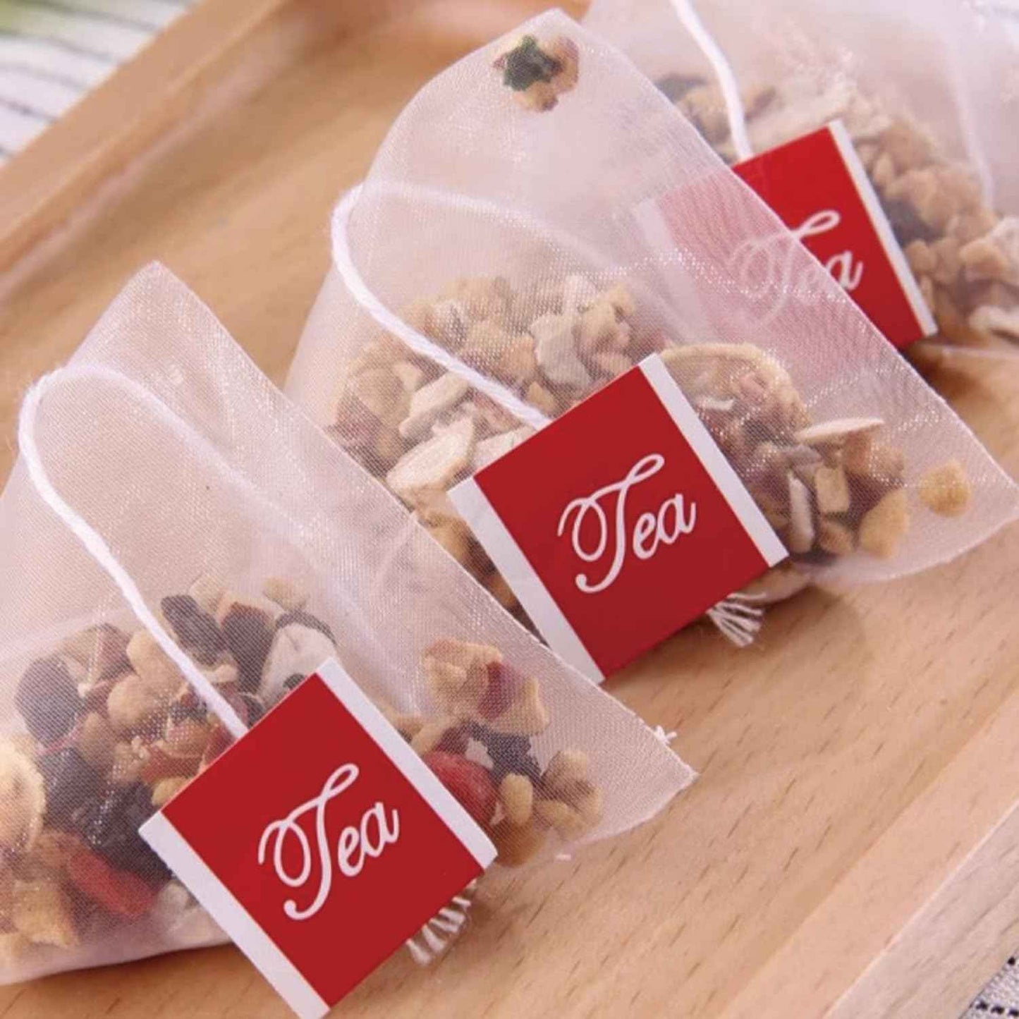 Ginseng Five Treasures Tea - Kidney Tea Wubao Tea, Kidney Cleanse Tea Ginseng Six Treasures Tea, Ginseng Red Date Natural Chinese Herbal Tea Bags for Men Women(250g/10g x25pcs)