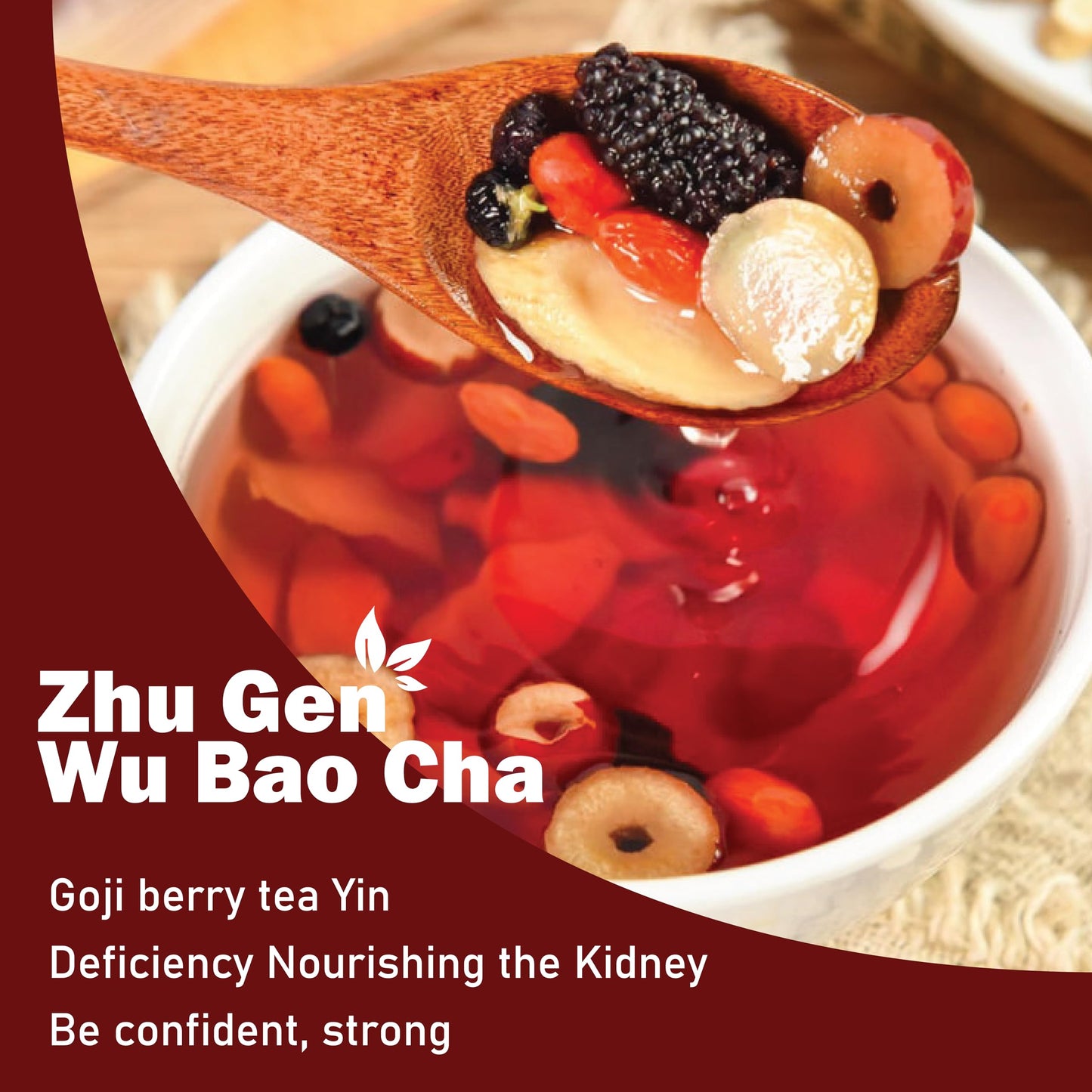 Kidney tea formula Ginseng Six Treasure Tea, Liver and Kidney Care Tea, Pure Chinese Herbal Medicine Five Treasures tea, Men’s Herbal Tea, 6 Precious Ingredients Formula (1box)