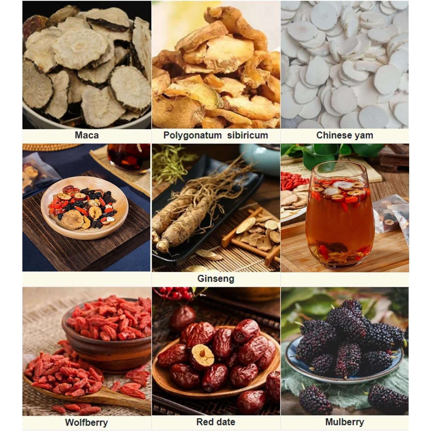 Ancient Wisdom Kidney Tea – Ginseng Five Treasure Blend