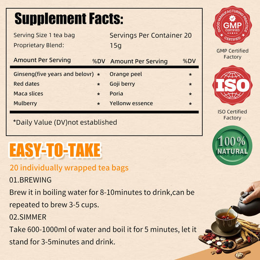 Discover the Benefits of Ginseng Oolong Tea for Health and Wellness