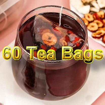 Kidney tea formula Ginseng Five Treasure TeaCombination Scented Tea Eight Treasure Tea RedDate Wolfberry Tea Men's Tea Health TeaMulberry Herbal Formula Health Tea 20bags