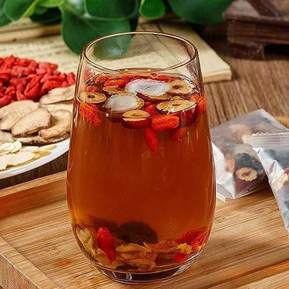 Kidney tea formula Ginseng Six Treasure Tea, Pure Chinese Herbal Medicine Ginseng Five Treasures Tea, Men’s Herbal Tea (1PC)