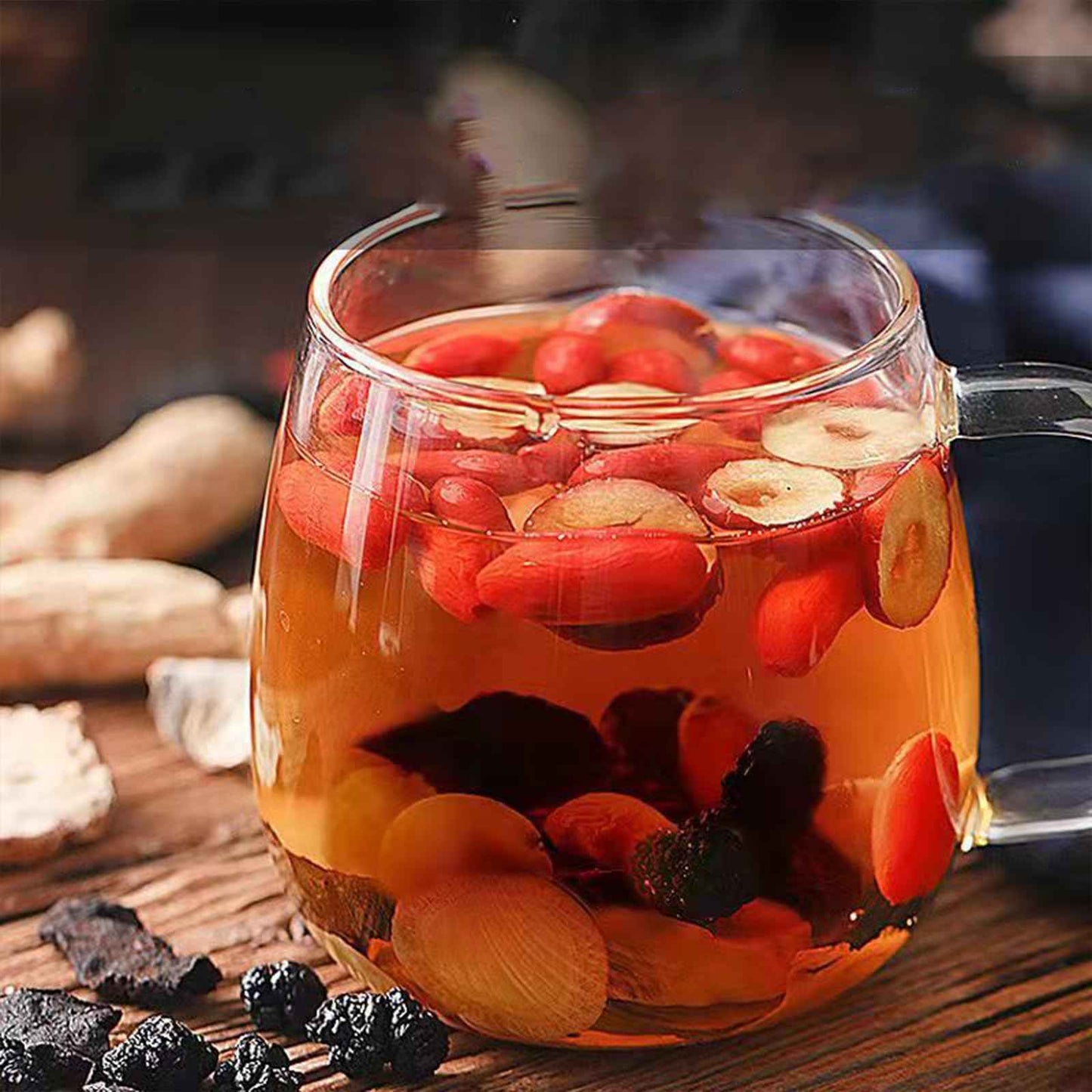 30 Pcs Formula Ginseng Treasure Tea, Kidney Tea Formula Ginseng Six Treasure, Kidneys Cleanse Teabag, Organic Kidneys Cleanse Herbal Teabag(30pcs)