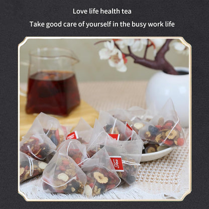 Ginseng Five Treasures Tea Kidney Tea For Men Husband Wubao Tea Bags Men's Energy Health 人参五宝茶 五宝茶 男人茶 老公茶 补肾茶 7.05oz/200g (20 Bags)