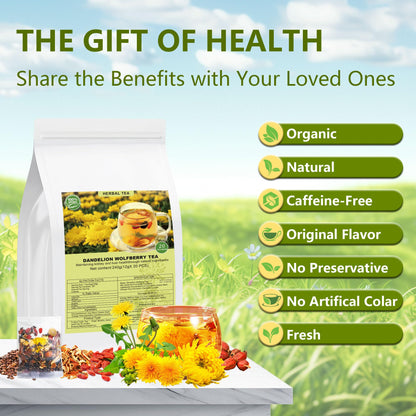 Teeo Deeo Kidney Tea Formula Ginseng Six Treasure Tea – Premium Herbal Blend for Wellness, Detox & Vitality | Natural Herbal Ginseng Teas for Kidney Detox Digestion & Immunity Boost | 7 Precious Ingredients Formula (30 Bags/1 Pack)
