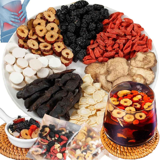 30 Pcs Formula Ginseng Treasure Tea, Kidney Tea Formula Ginseng Six Treasure, Kidneys Cleanse Teabag, Organic Kidneys Cleanse Herbal Teabag(30pcs)