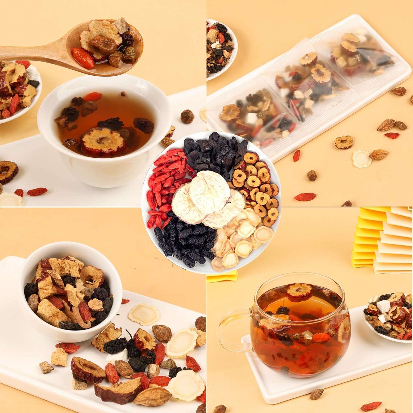 Ginseng Seven Treasure Herbal Tea